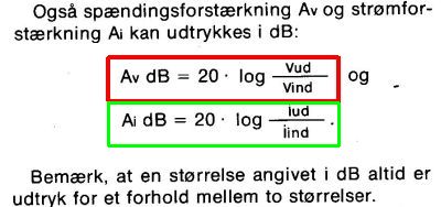 decibel formel